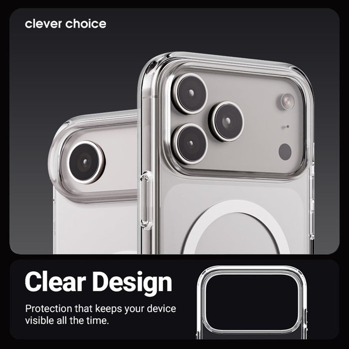 EAN 5904310705868 - Crong Clear MAG Cover funda para teléfono móvil 17,5 cm (6.9") Transparente imagen 4