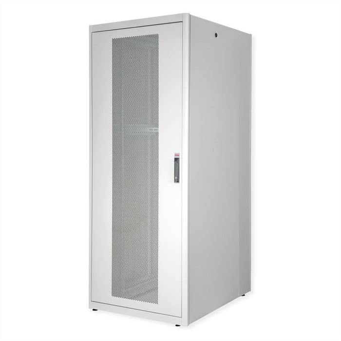 Roline 19-Zoll Serverschrank Basic 42 He, 800x1000 Bxt Perforiert Grau