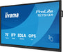 EAN 4948570128129 - iiyama TE7513A-B3AG pantalla de señalización Panel plano interactivo 190,5 cm (75") LCD Wifi 500 cd / m²  imagen 6