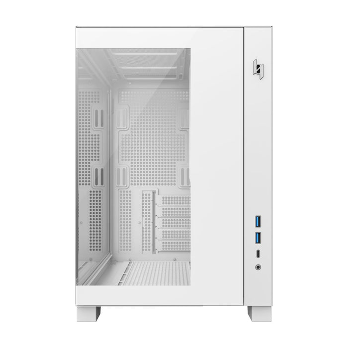EAN 6931858712040 - GameMax NEX C33 WH carcasa de ordenador Blanco imagen 1