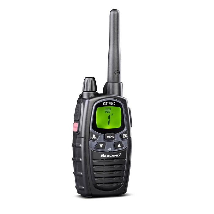EAN 8011869201950 - Midland G7 Pro Walkie Talkie two-way radios 69 canales 446.00625 - 446.09375 MHz Negro imagen 2