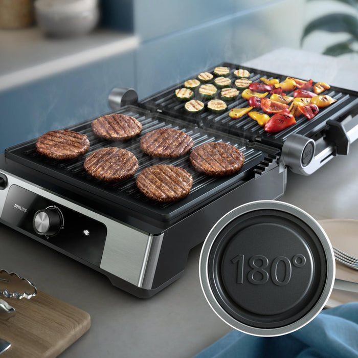 EAN 8720389035654 - Philips 5000 series HD6301/90 parrilla eléctrica de contacto imagen 5