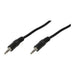 EAN 4014619684045 - LogiLink 3.5mm - 3.5mm, 1m cable de audio 3,5mm Negro imagen 1