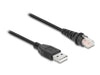 EAN 4043619906116 - DeLOCK 90611 adaptador de cable de vídeo RJ-45 USB tipo A Negro imagen 1