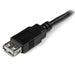 EAN 0065030818544 - StarTech.com USBEXTAA6IN cable USB 0,152 m 0,48 Gbit/s Negro imagen 4