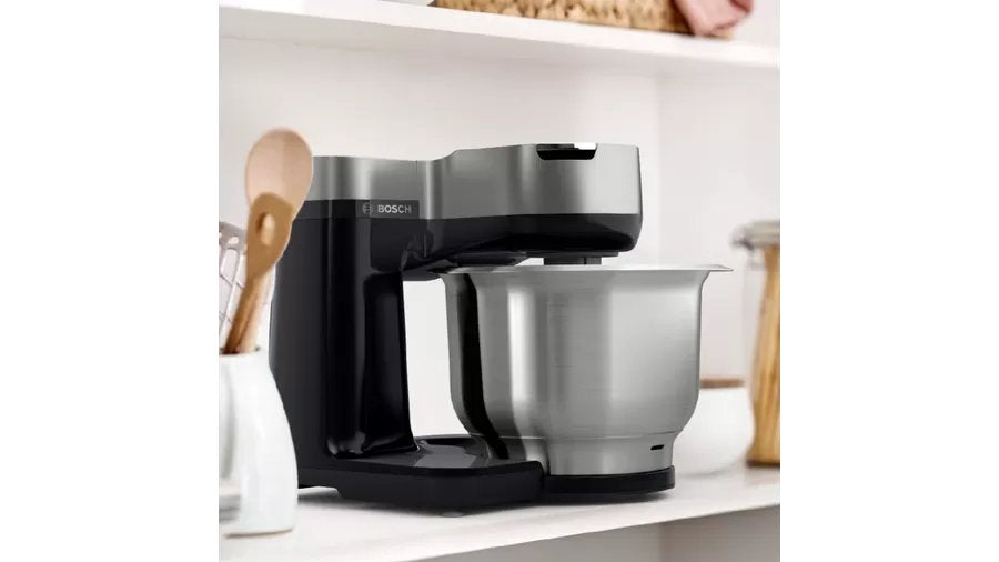 EAN 4242005252350 - Bosch Serie 2 MUMS2VM00 robot de cocina 900 W 3,8 L Negro, Plata imagen 6