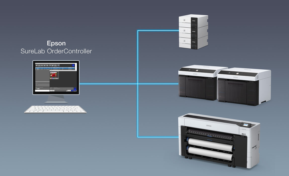 Epson Surelab Sl-D500 Fotodrucker 6 Farben