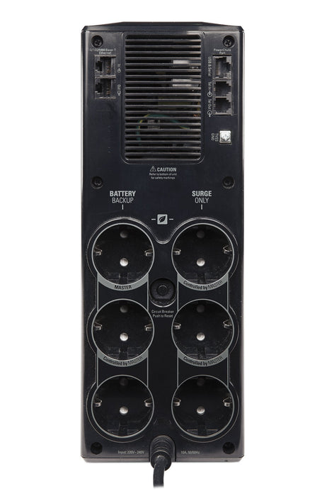 Apc Back-Ups Pro 1200 - Ups - Ca 230 V - 720 Vatios - 1200 Va - Usb - Conectores De Salida: 6
