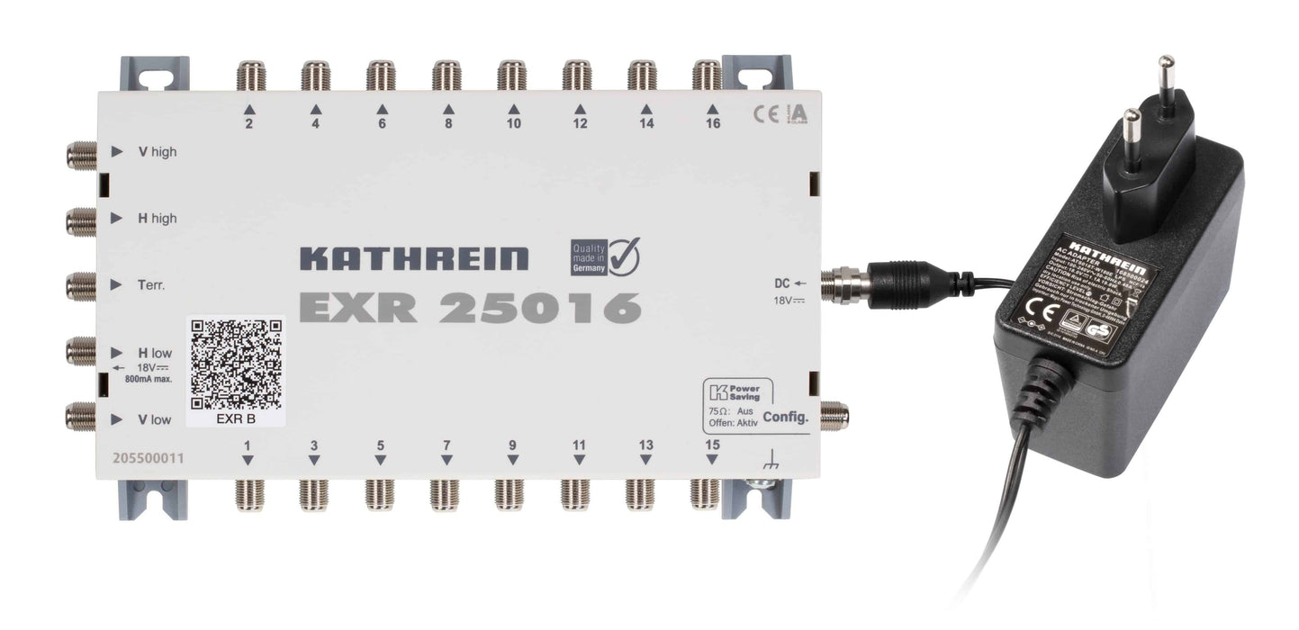 Kathrein Exr 25016 Multischalter Mit 16 Anschlüssen Mit Integriertem Netzteil