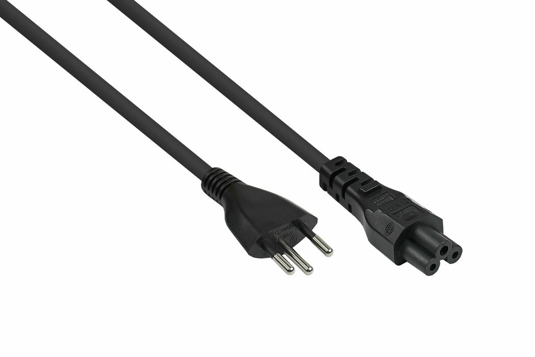 Cablemeimer Netzcable Schweiz Typ J An C5 Negro 1,8m