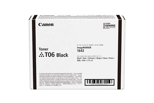 EAN 4549292140286 - Canon T06 cartucho de tóner 1 pieza(s) Original Negro imagen 1