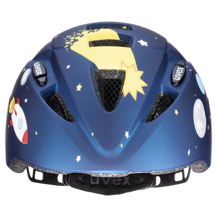 Casco De Bicicleta Infantil Uvex Kid 2 Cc Dk.Blue Rocket M.46-52 Cm