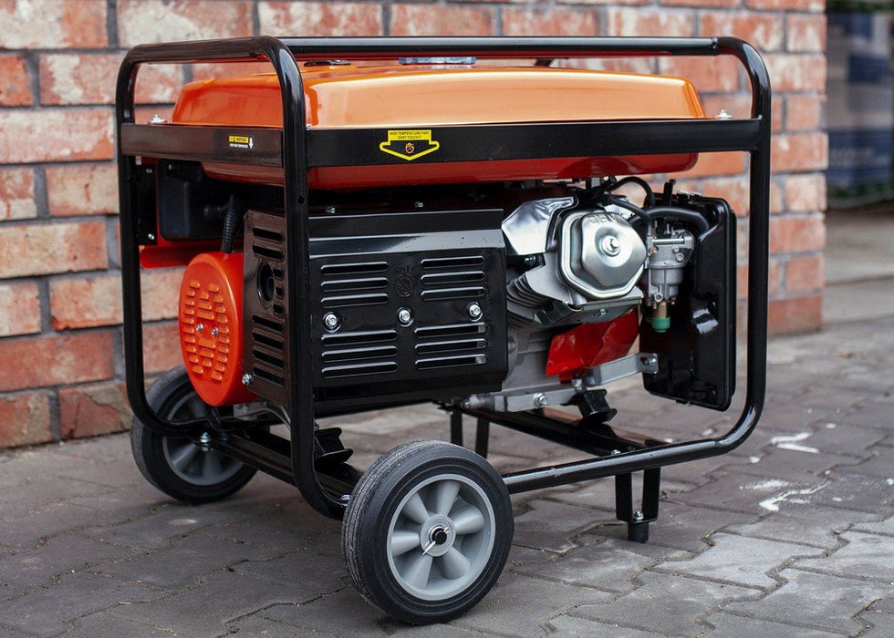 EAN 5905090330356 - Extralink EX.30356 motor-generador 5000 W 25 L Negro, Naranja imagen 5