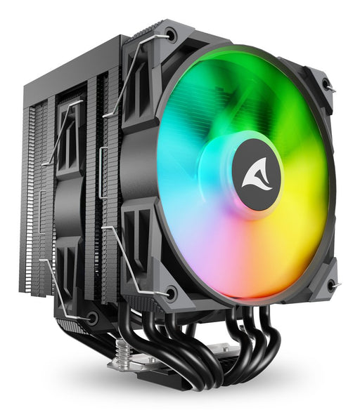 EAN 4044951042050 - Sharkoon A60 RGB Procesador Refrigerador de aire 12 cm Negro 1 pieza(s) imagen 1