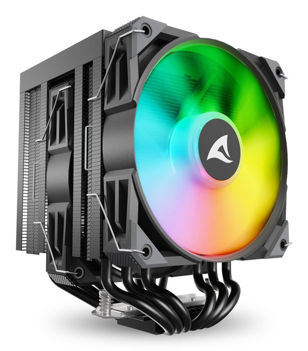 EAN 4044951042050 - Sharkoon A60 RGB Procesador Refrigerador de aire 12 cm Negro 1 pieza(s) imagen 1