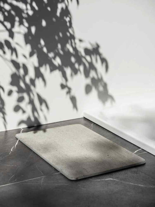 Alfombra De Baño Antideslizante De Diatomita, Granito, 60 X 39 Cm