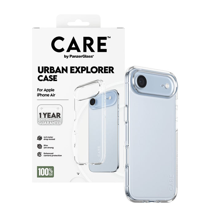 EAN 5715685027000 - PanzerGlass CARE™ by ® Urban Explorer Case Transparent iPhone Air funda para teléfono móvil Transparente imagen 5
