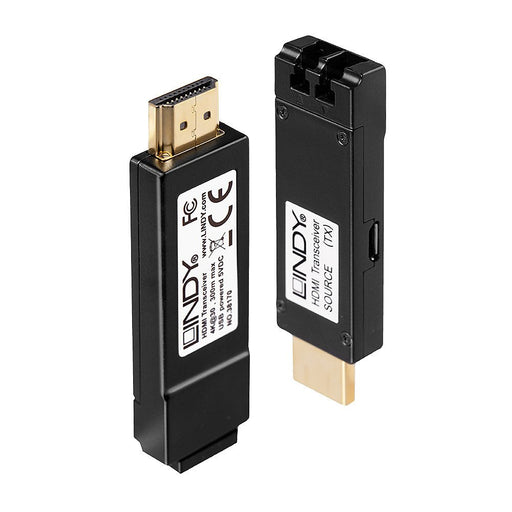 EAN 4002888381703 - Lindy 38170 extensor audio/video Transmisor y receptor de señales AV Negro imagen 1