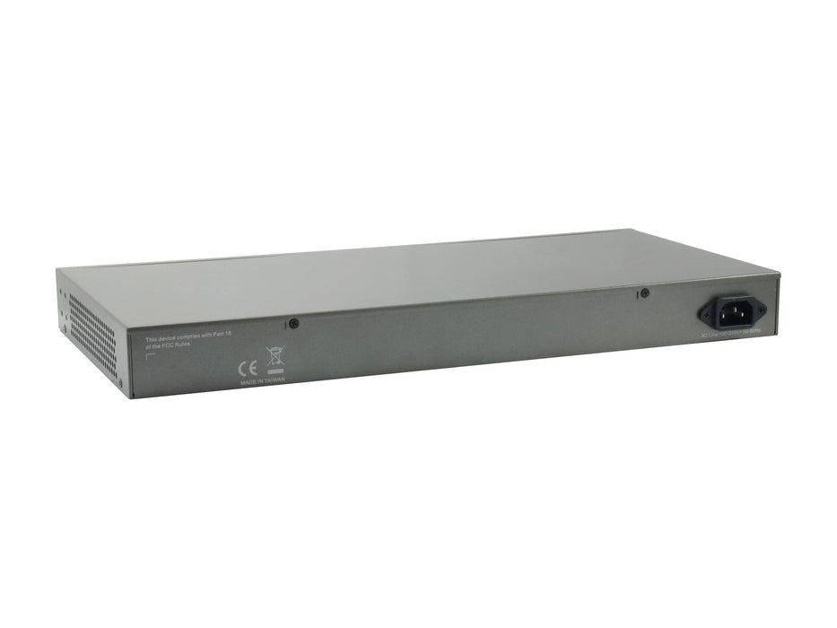 EAN 4015867198957 - LevelOne GEP-2651 switch Gestionado L3 Gigabit Ethernet (10/100/1000) Energía sobre Ethernet (PoE) Negro imagen 2
