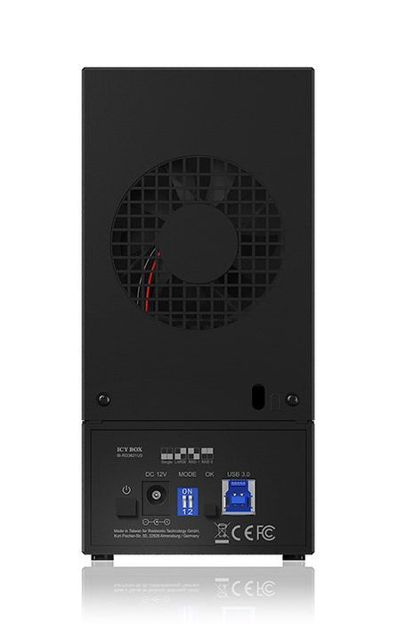 EAN 4250078163862 - ICY BOX IB-RD3621U3 Carcasa de disco duro/SSD Negro 3.5" imagen 5