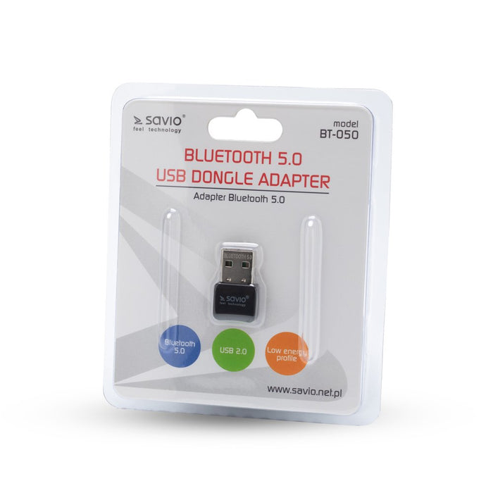 EAN 5901986046226 - Savio BT-050 interface cards/adapter Bluetooth tarjeta y adaptador de interfaz Bluetooth, USB 2.0 imagen 5