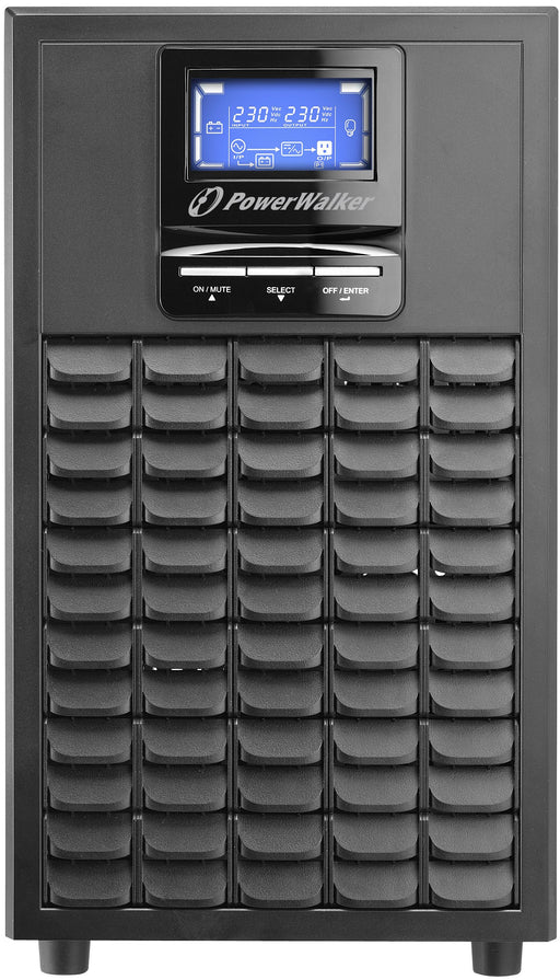 EAN 4260074976571 - PowerWalker VFI 3000C LCD sistema de alimentación ininterrumpida (UPS) Doble conversión (en línea) 3 kVA  imagen 2
