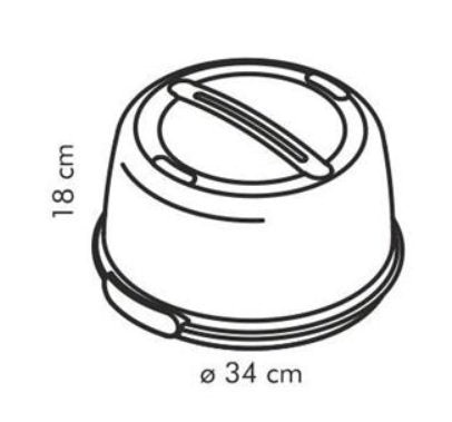 EAN 8595028449846 - Tescoma 630840 recipiente de almacenar comida Alrededor Pan Blanco 1 pieza(s) imagen 2