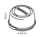 EAN 8595028449846 - Tescoma 630840 recipiente de almacenar comida Alrededor Pan Blanco 1 pieza(s) imagen 2