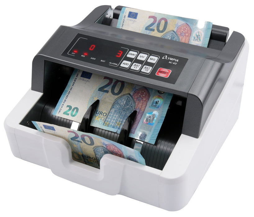 EAN 4030152950881 - Olympia 947730887 contador de dinero Contador de billetes Gris imagen 1