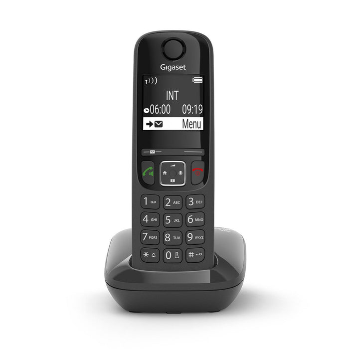 EAN 4250366854946 - Gigaset AS690 Teléfono DECT/analógico Identificador de llamadas Negro imagen 2