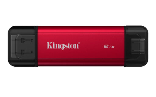 EAN 0740617352214 - Kingston Technology Dual Portable USB Type-A / USB Type-C 3.2 Gen 2 (3.1 Gen 2) Negro, Rojo imagen 1