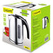 EAN 4820096556955 - Feel Maestro MR059 tetera eléctrica 1,7 L 2000 W Negro, Acero inoxidable imagen 5