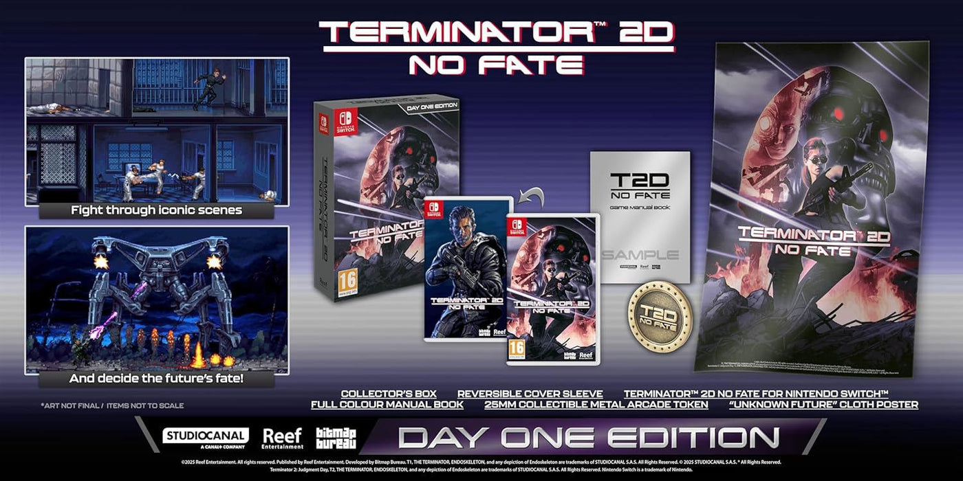 Juego Terminator 2d: No Fate D1 Edt. Switch