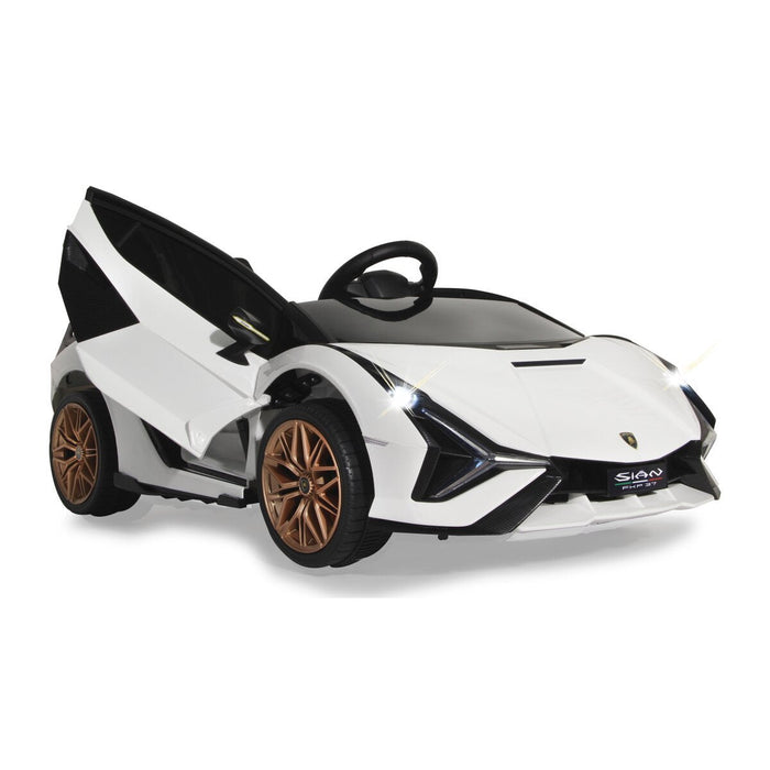 Jamara Ride-On Lamborghini Sian Blanco 37 Mhz 3+