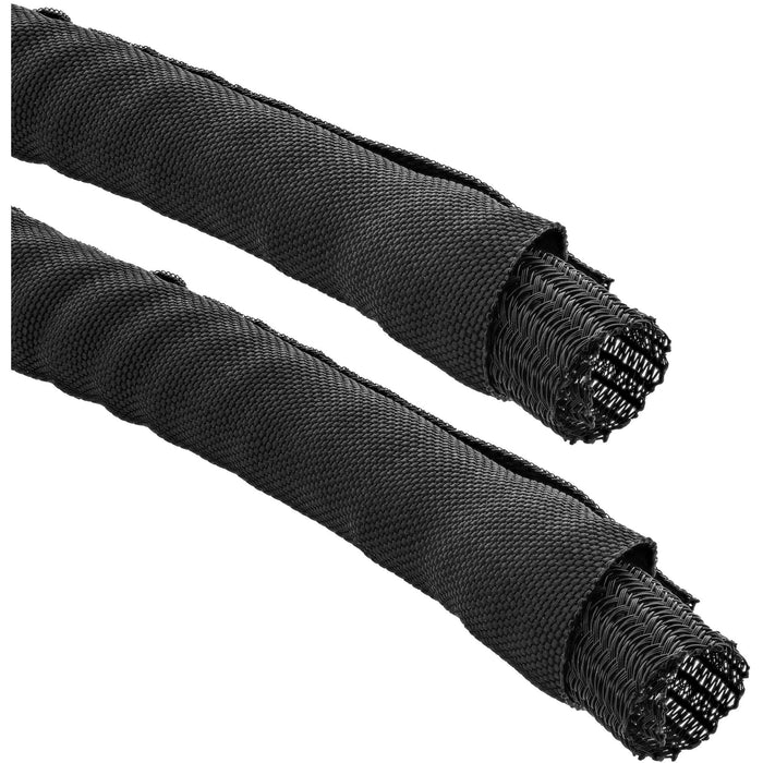 Funda De Cierre Automático Inline, Negro, 10 Mm De Diámetro, 1 M
