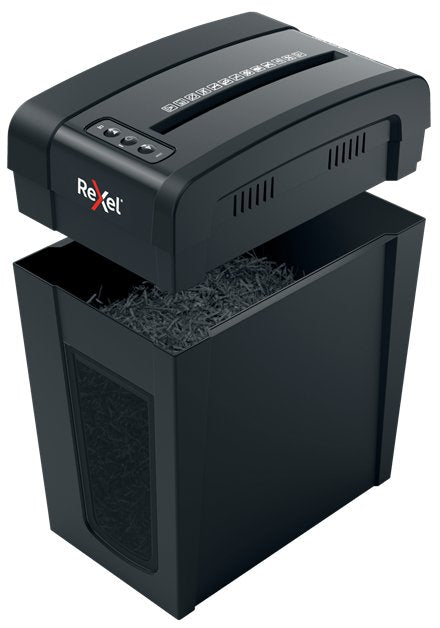 EAN 5028252615310 - Rexel Secure X10-SL triturador de papel Corte cruzado 55 dB Negro imagen 2