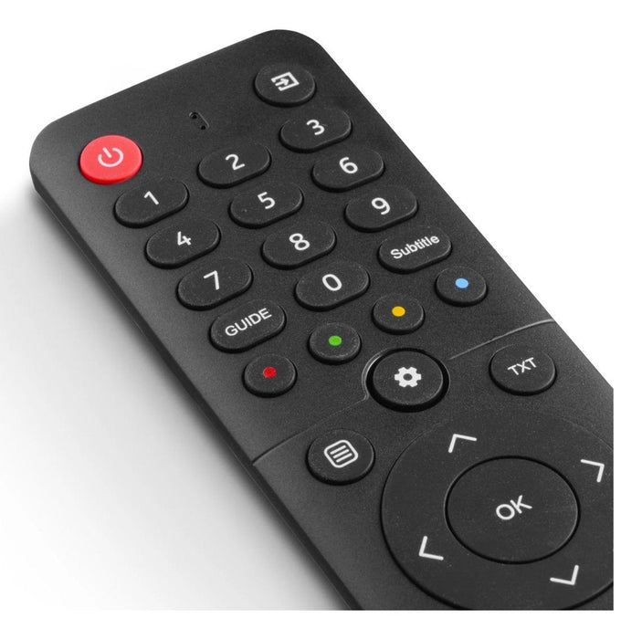 Hama Mando A Distancia Para Tv Hisense - Alcance 10m - 45 Botones - Acceso Directo A Plataformas De Streaming -