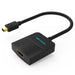 EAN 6922794729483 - Vention HBCBB adaptador de cable de vídeo 0,15 m Negro imagen 1