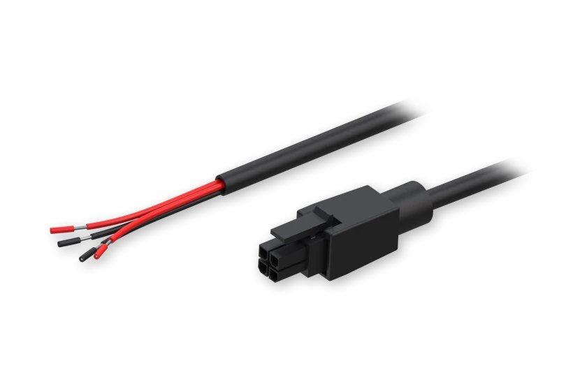 Conector Teltonika De 4 Pines Con 4 Extremos Abiertos, Fuente De Alimentación Negra Pr2pl15b