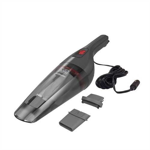 EAN 5035048693117 - Black & Decker NVB12AVA-XJ aspiradora de mano Gris, Rojo Sin bolsa imagen 4