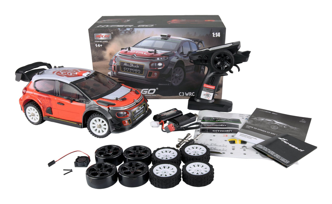 EAN 4262408975137 - Amewi C3 WRC modelo controlado por radio Coche de rally Motor eléctrico 1:14 imagen 2