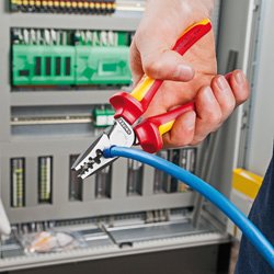 Knipex 97 78 180 T Alicate De Crimpado Punteras De Cable