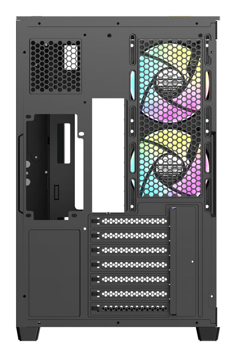 Caja Pc Ocypus Delta C74 Argb (Negro, Panoramaglas) Delta-C74-Bkd200xx-Gl