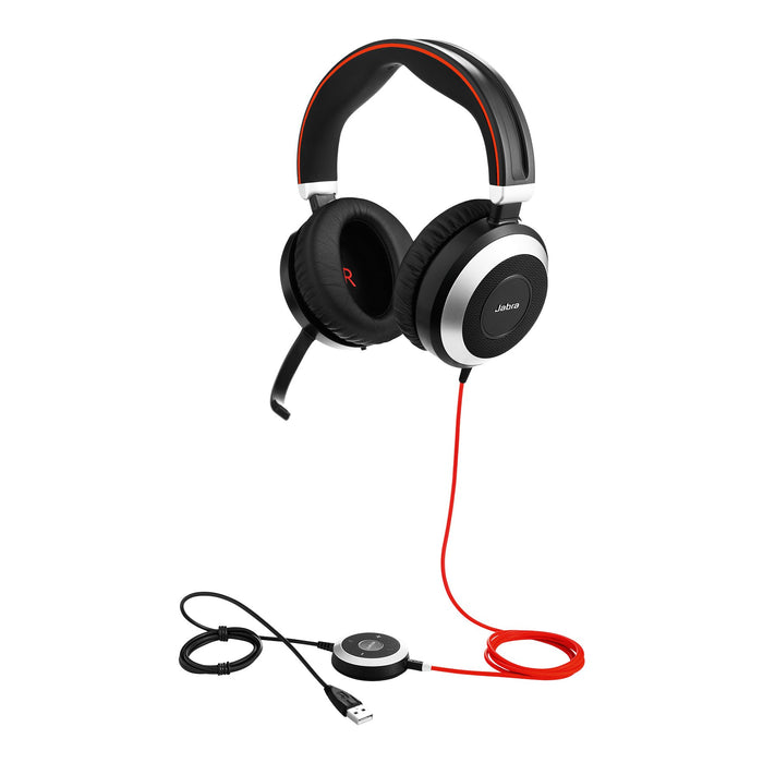 EAN 5706991017106 - Jabra Evolve 80 Auriculares Alámbrico Diadema Oficina/Centro de llamadas Negro imagen 4