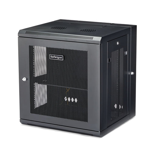 EAN 65030867405 - StarTech.com RK12WALHM armario rack Bastidor de pared Negro imagen 1