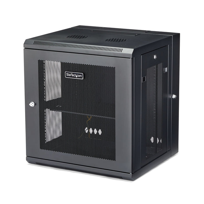 EAN 65030867405 - StarTech.com RK12WALHM armario rack Bastidor de pared Negro imagen 1