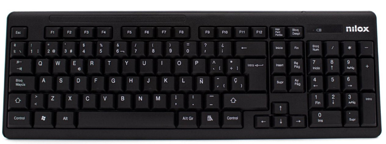 EAN 8436556146152 - Nilox NXKMWE0001 teclado Ratón incluido Universal RF inalámbrico QWERTY Español Negro imagen 8