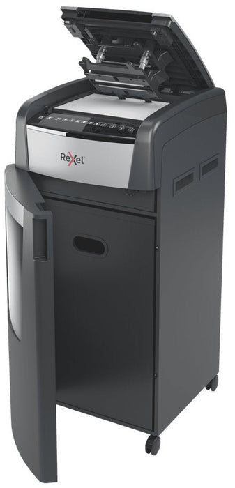 Rexel Optimum Autofeed 600m Destructora Automatica De Microcorte - Alimentacion Automatica De Hasta 600 Hojas - Nivel