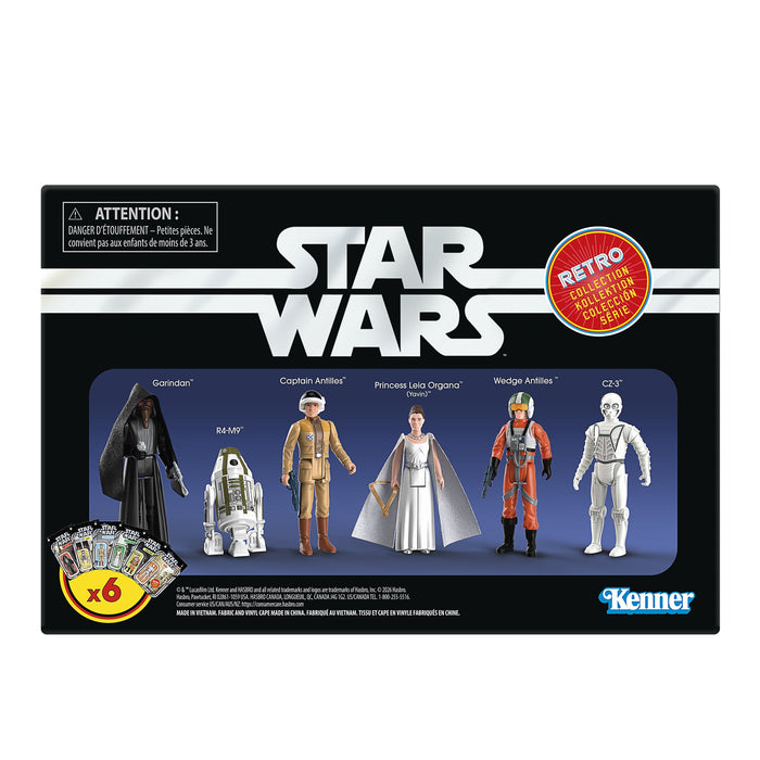 Set 6 Figuras Retro Star Wars: Una Nueva Esperanza 9,5cm