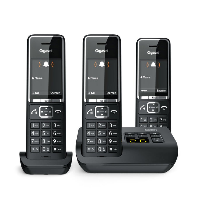EAN 4250366865843 - Gigaset COMFORT 550A Teléfono analógico Identificador de llamadas Negro imagen 4